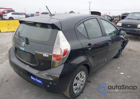 2012 Toyota Prius C Three from USA, damaged, VIN JTDKDTB39C1012152